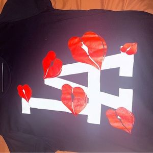 La Ropa “To live and fly in LA” black tee